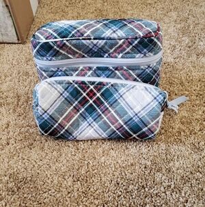 Vera Bradley Plaid Cosmetic Bags